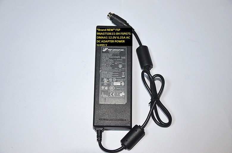 *Brand NEW* FSP 9NA0750615-0H FSP075-DMAA1 12.0V 6.25A AC DC ADAPTER POWER SUPPLY